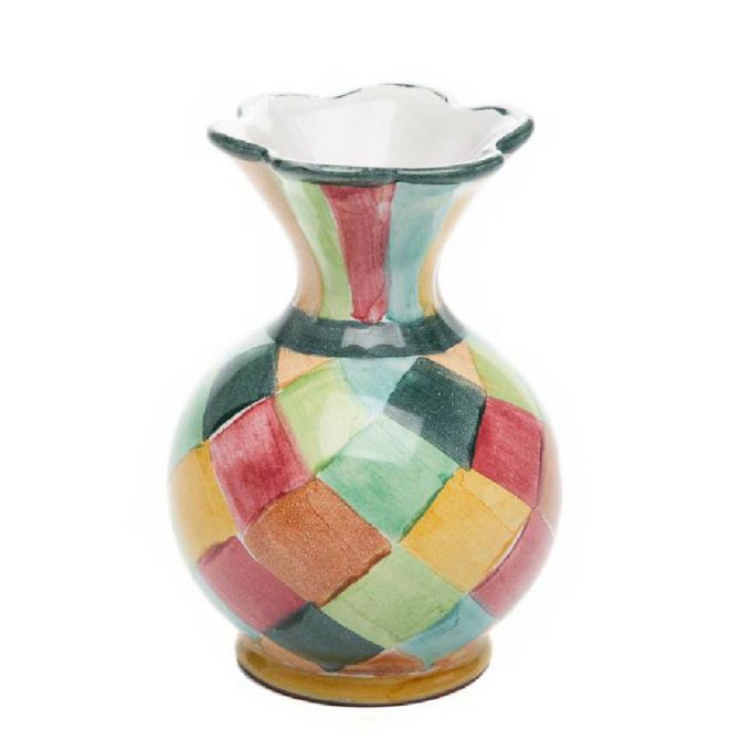 MacKenzie-Childs Taylor Bud Vase, Small