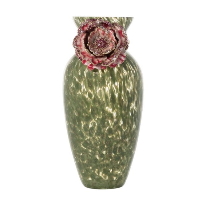 Jay Strongwater Hadleigh Peony Vase