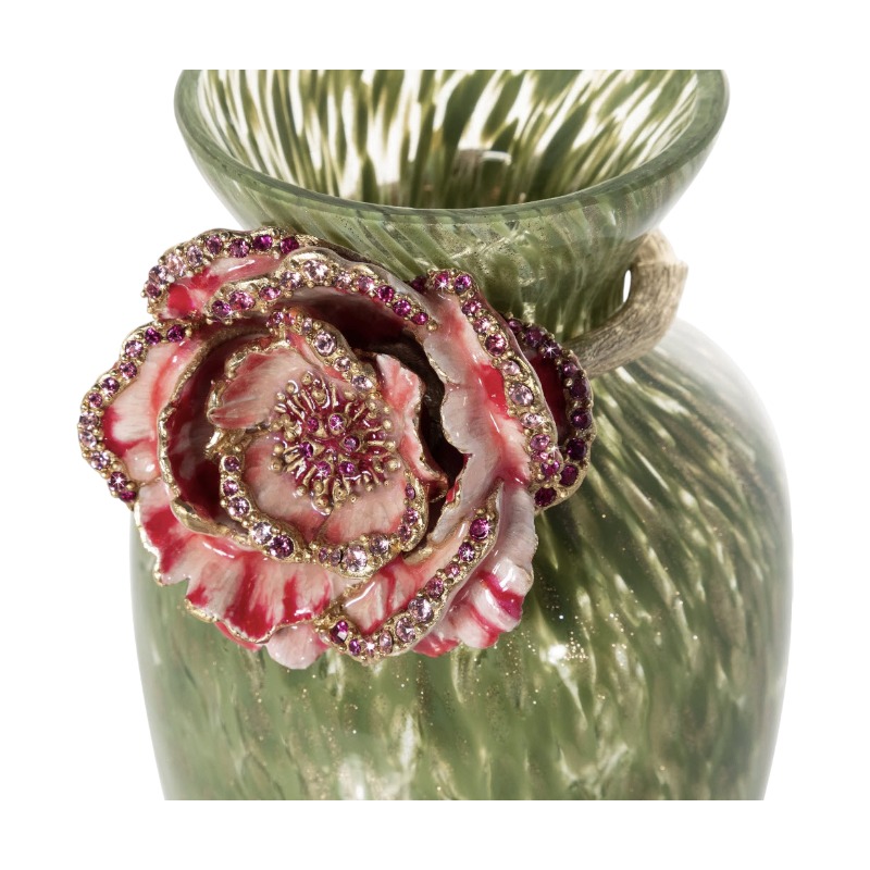 Jay Strongwater Hadleigh Peony Vase