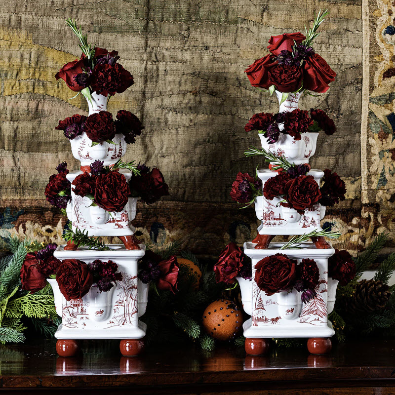 Juliska Country Estate Tulipiere, Winter Frolic