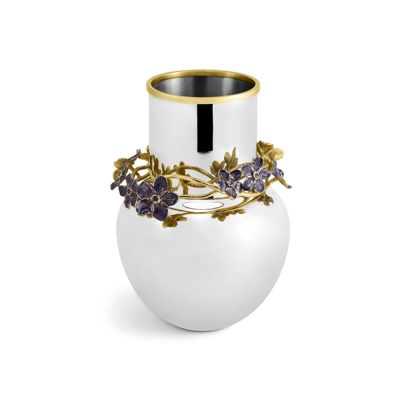 Michael Aram Forget Me Not Vase, Medium
