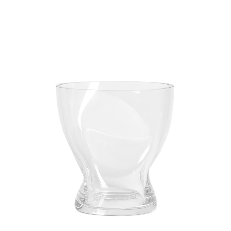 Orrefors Squeeze Tulip Vase, Clear