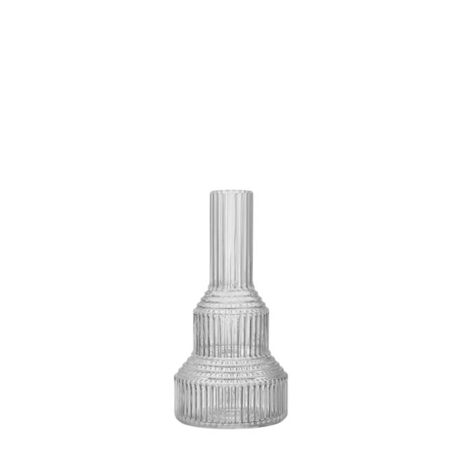 Kosta Boda Clear Pavilion Vase, Small