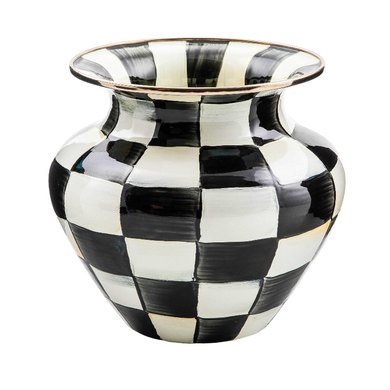 マッケンジーチャイルズ　トレイ　オーバル Amazon.com: MACKENZIE-CHILDS Enamel Round Tray, Unique