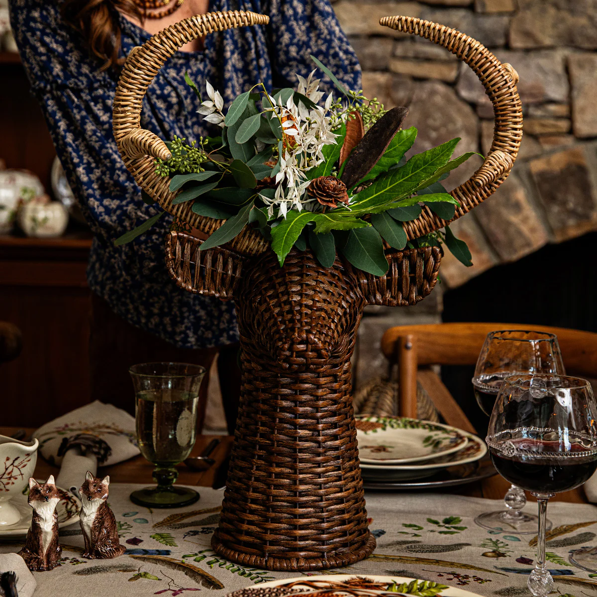 Juliska Devon Willow Stag Vase, 22