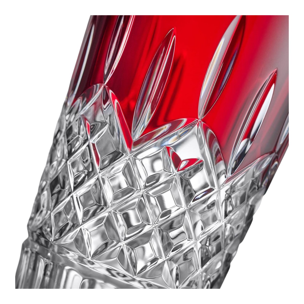 Waterford Lismore Red Vase, 10