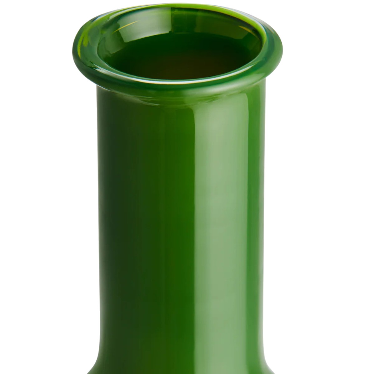 Kosta Boda Lab Measuring Flask Vase, Green