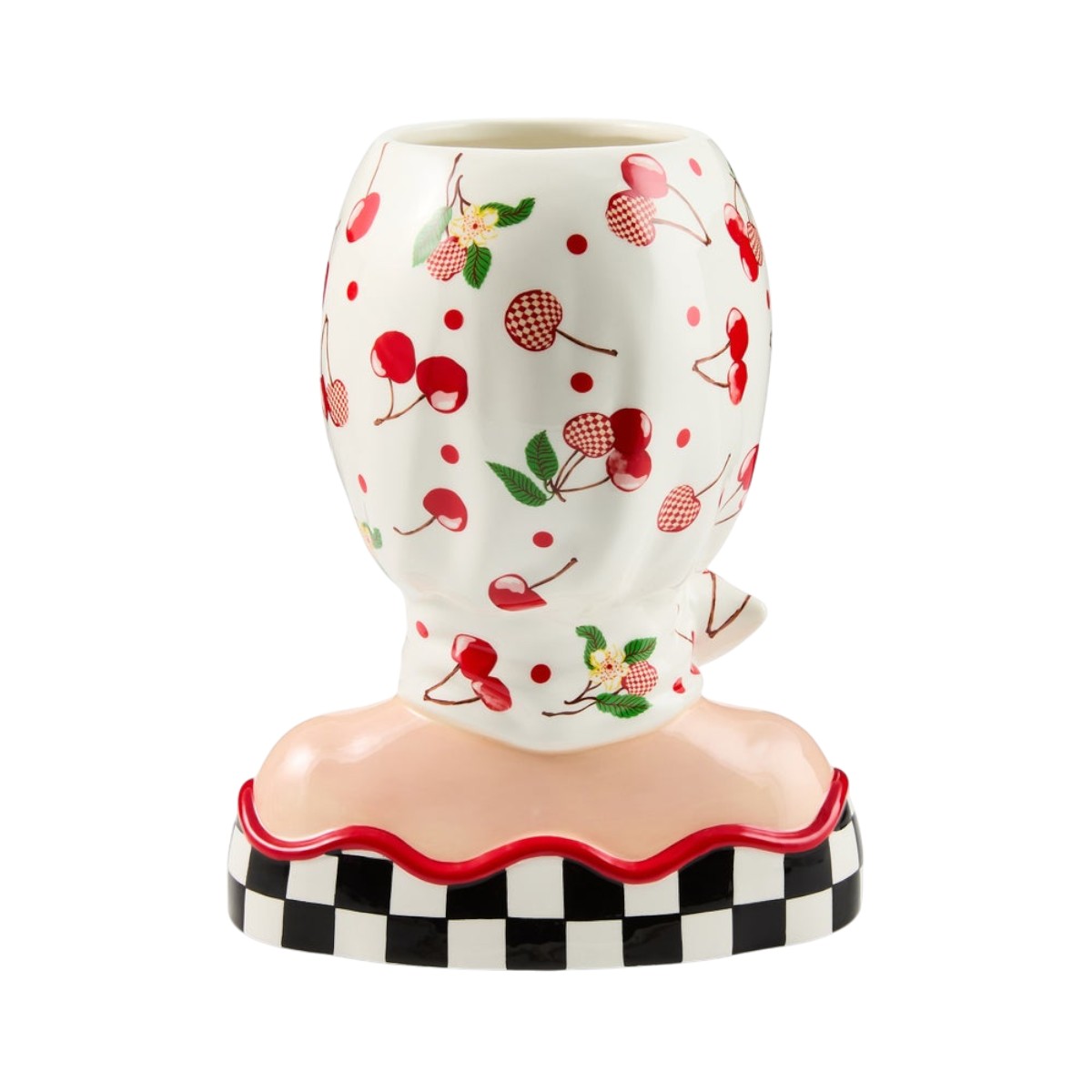 MacKenzie-Childs Mon Cheri Bust Vase