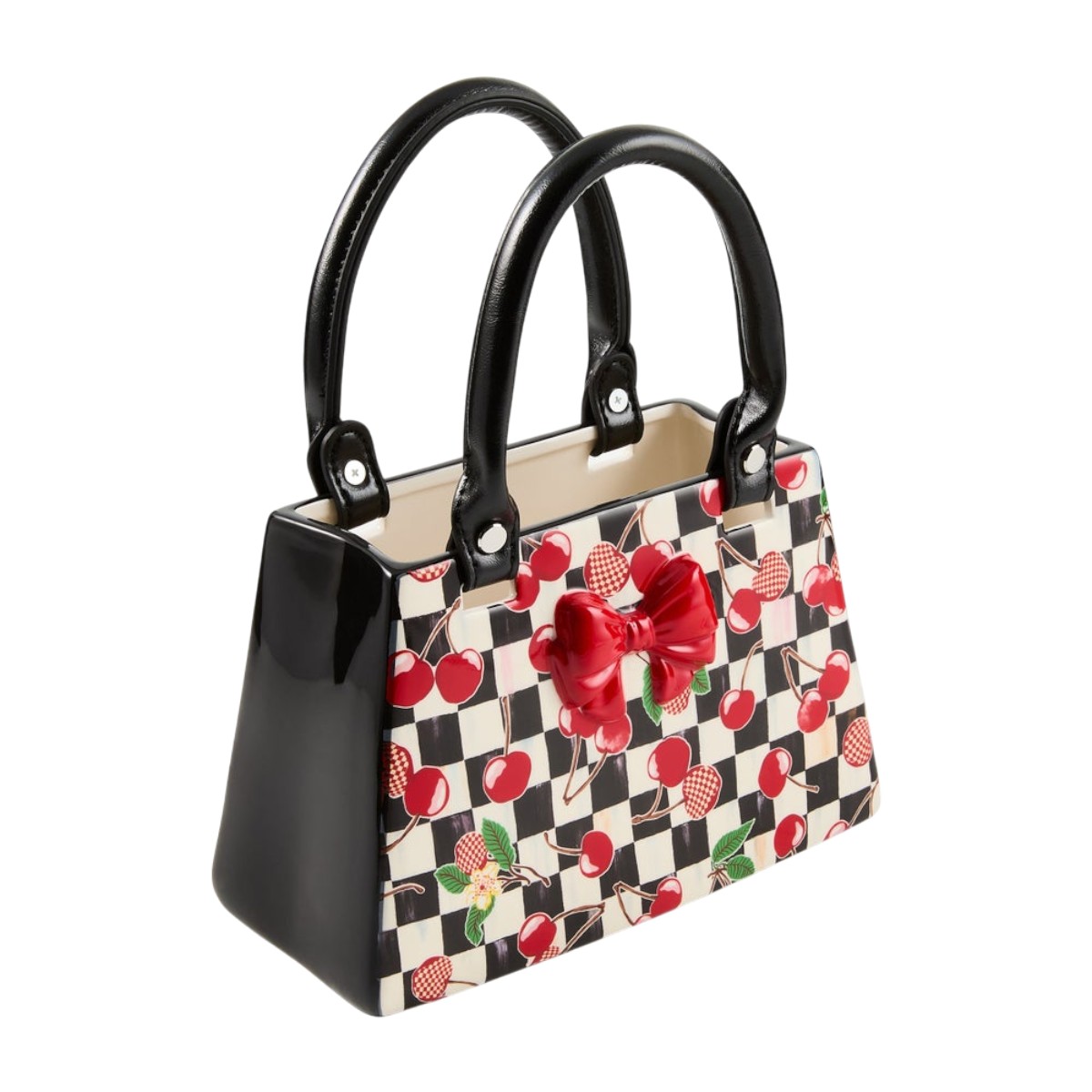 MacKenzie-Childs Mon Cheri Handbag Vase