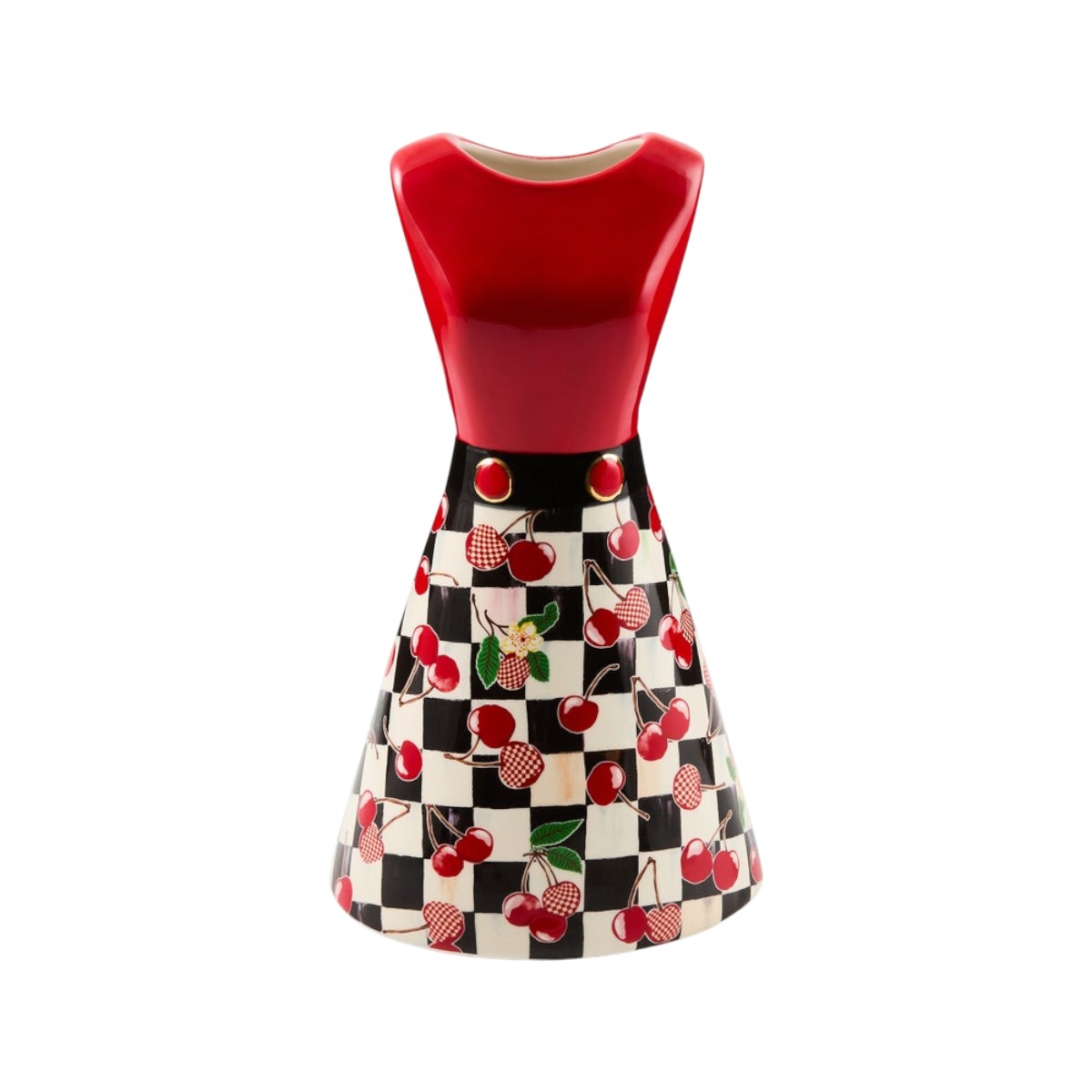 MacKenzie-Childs Mon Cheri Dress Vase, Tall