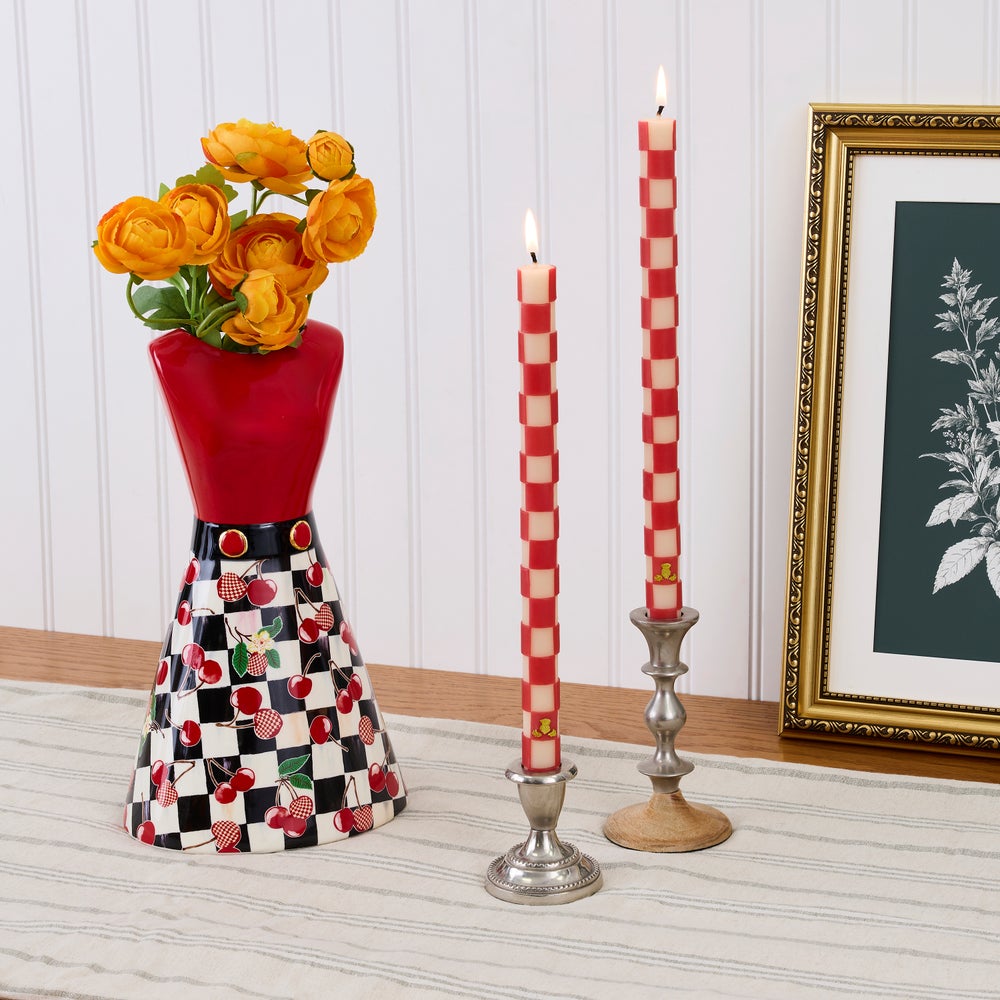 MacKenzie-Childs Mon Cheri Dress Vase, Tall