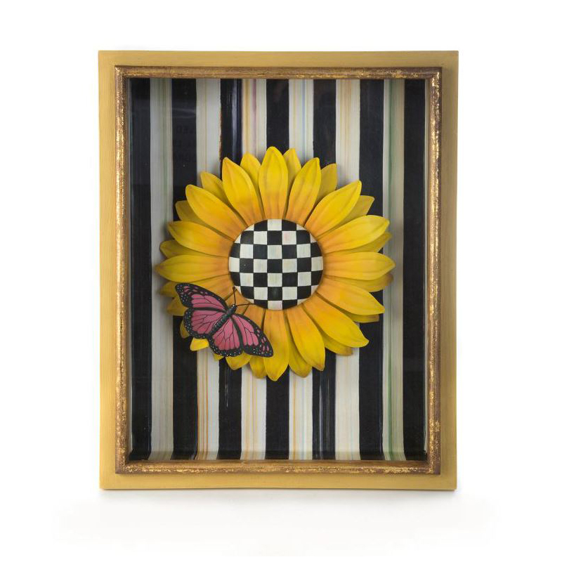 MacKenzie-Childs Sunflower Shadow Box | 34602-010 | Borsheims