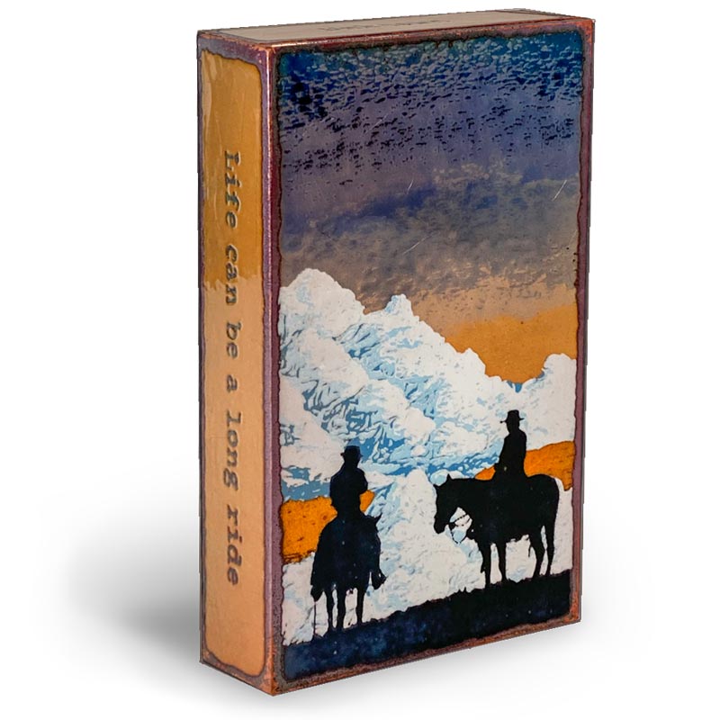 Houston Llew 256: Ride The River Spiritile Wall Art