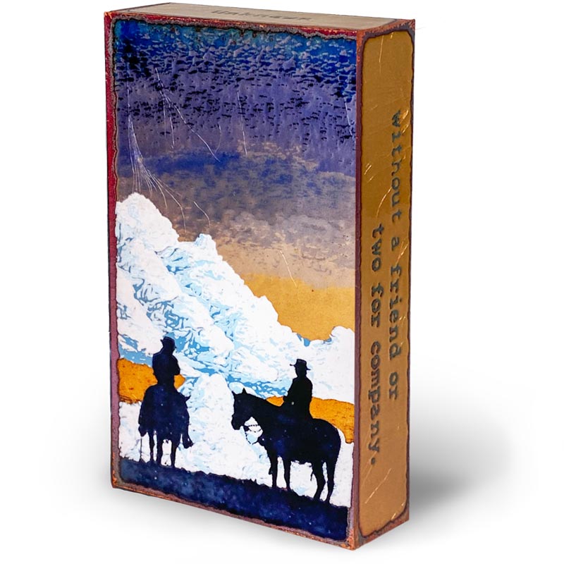 Houston Llew 256: Ride The River Spiritile Wall Art