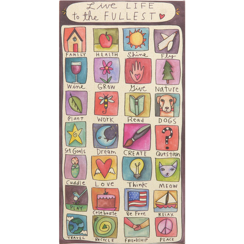 Sticks The Keys to Lfie Canvas Wall Art