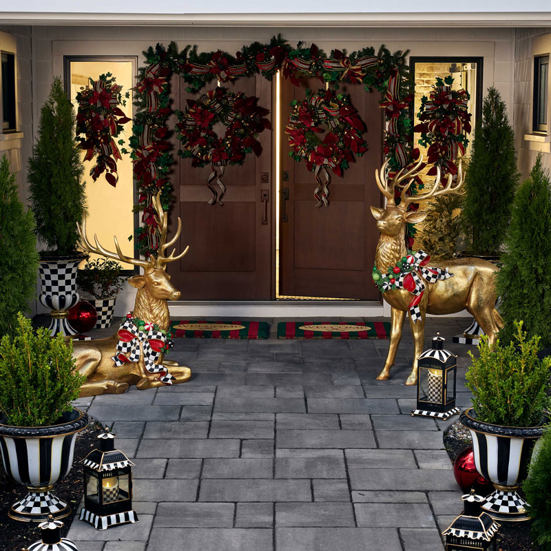 MacKenzie-Childs Christmas Magic Wreath