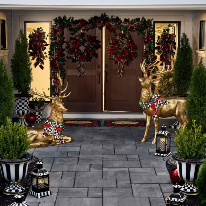 MACKENZIE-CHILDS YULETIDE MANOR クリスマスリース MACKENZIE-CHILDS YULETIDE MANOR クリスマスリース