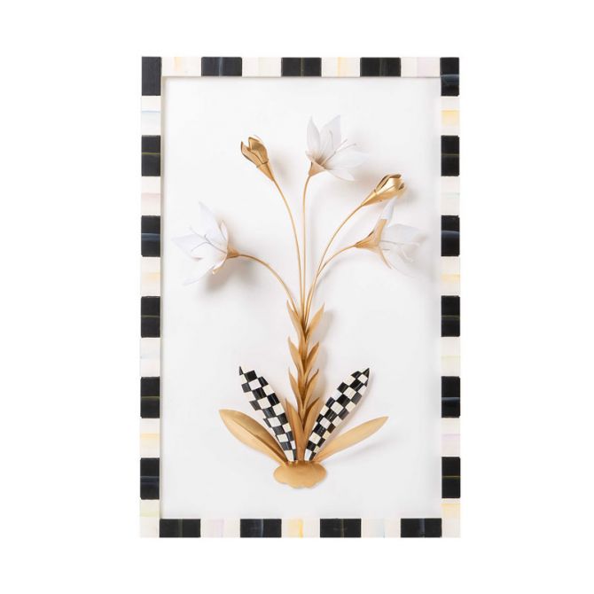 MacKenzie-Childs Marquee Lily Wall Art