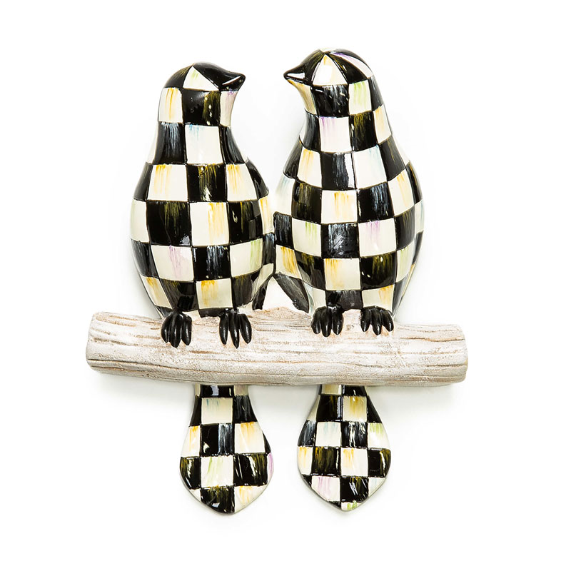 MacKenzie-Childs Bird Duo Wall Art