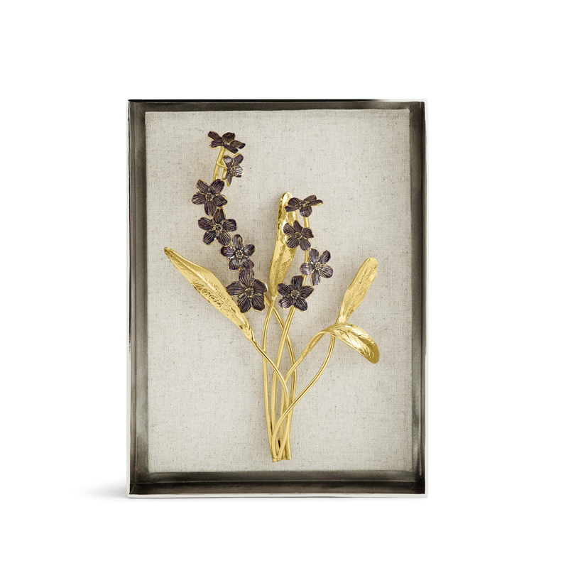 Michael Aram Forget Me Not Shadow Box Wall Art