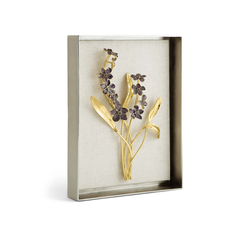 Michael Aram Forget Me Not Shadow Box Wall Art