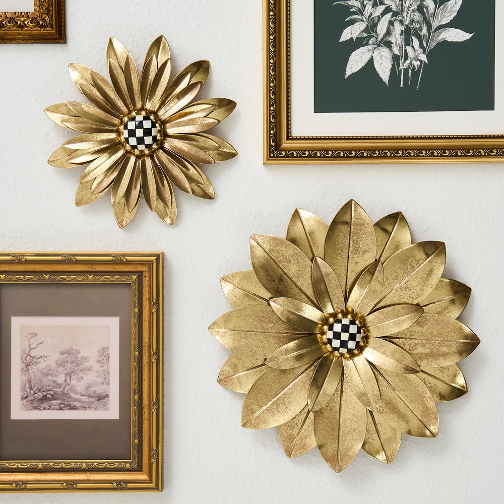 MacKenzie-Childs Courtly Golden Wallflower, Large