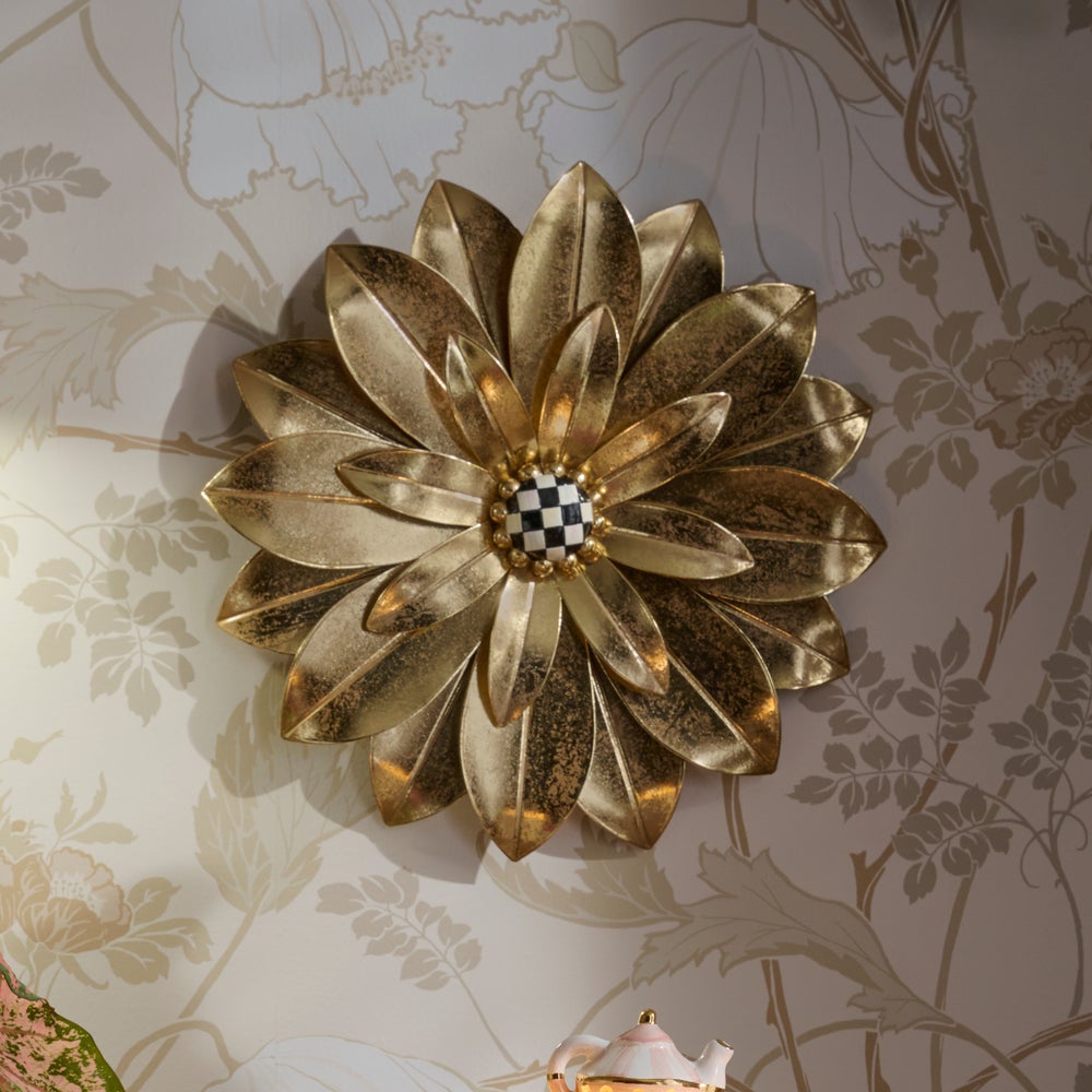 MacKenzie-Childs Courtly Golden Wallflower, Large