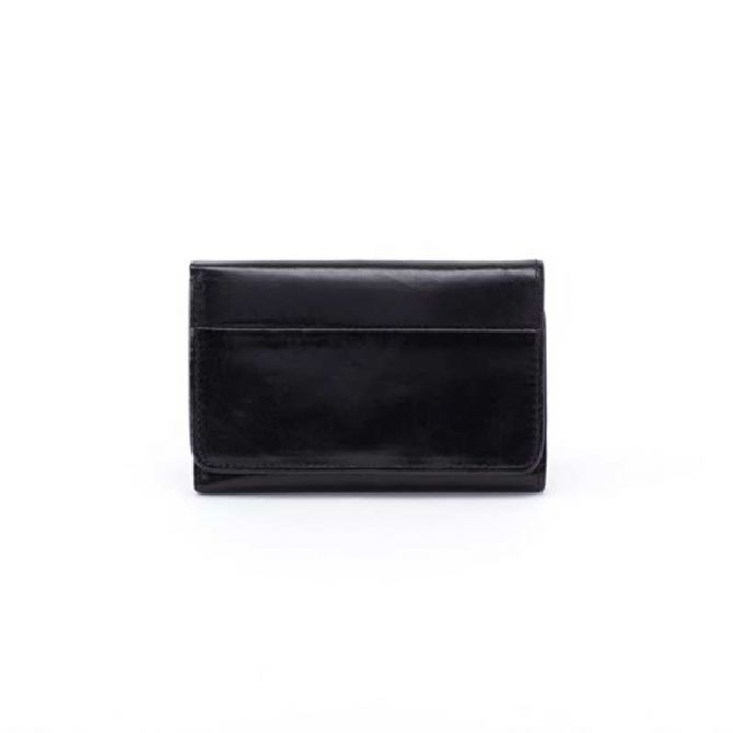 Hobo International Jill Wallet, Black