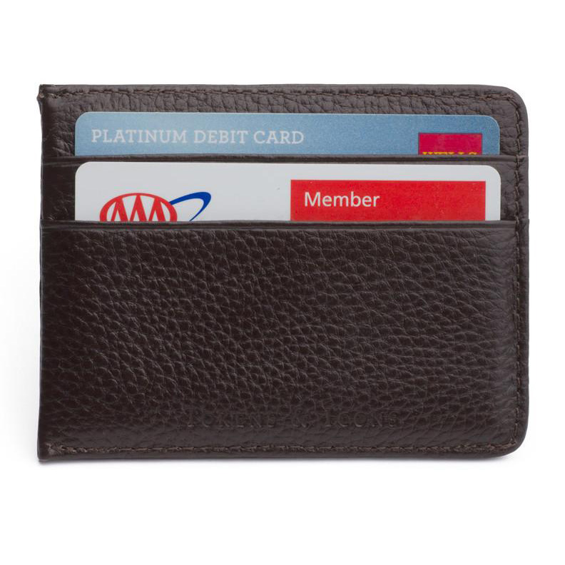 Tokens & Icons Lincoln Penny Brown Money Clip Wallet