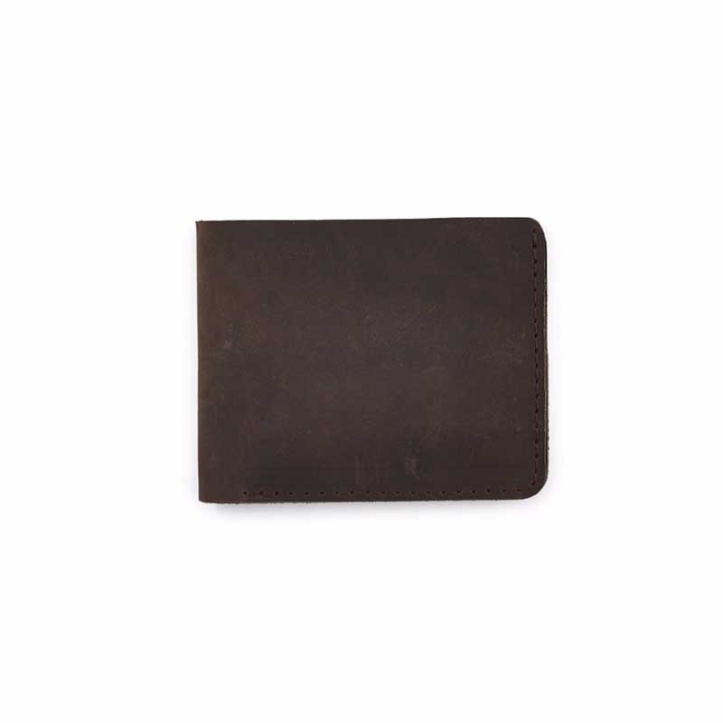 Rustico Knox Bifold Leather Wallet, Dark Brown