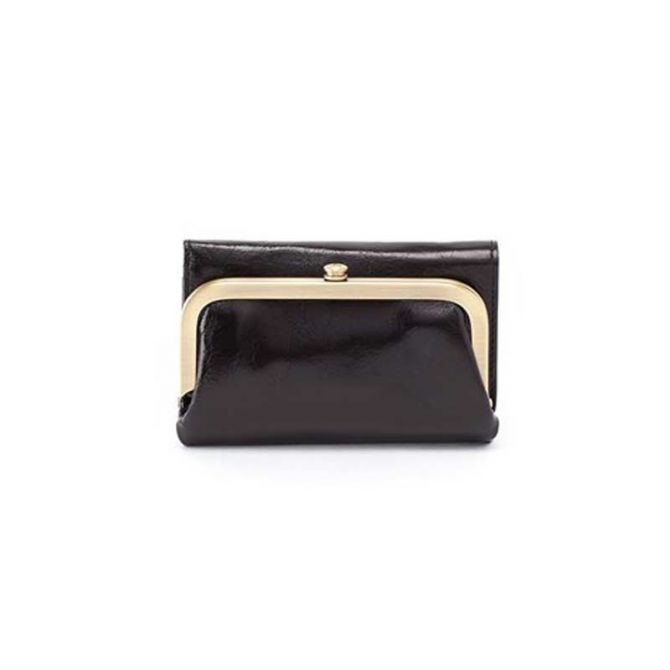 Hobo Riva Wallet, Black | VI-32348BLK | Borsheims
