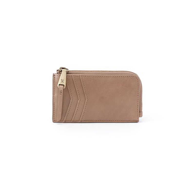 Hobo Kane Credit Card Wallet, Cobblestone | VI-32365CSTO | Borsheims