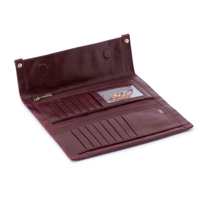 HOBO Fable Wallet Deep Plum VI 32327DPLM Borsheims