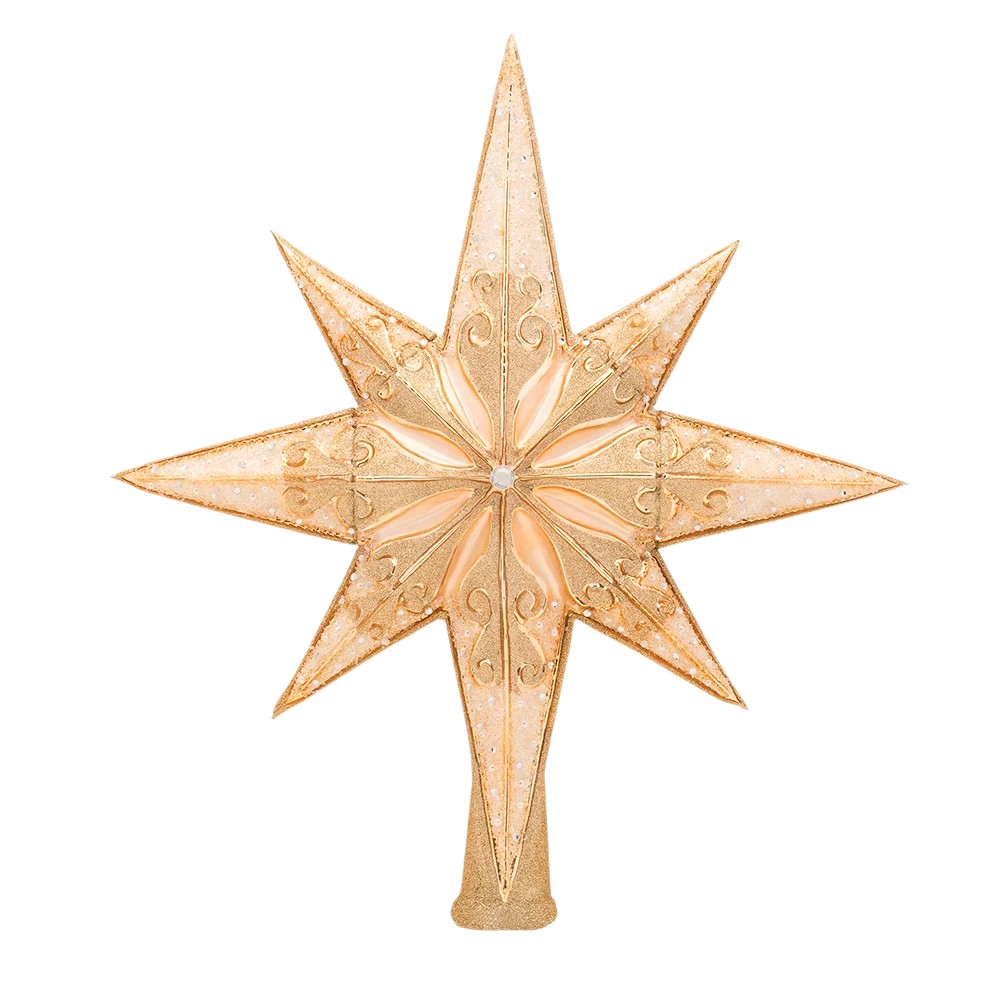 Christopher Radko Champagne Stellar Ornament