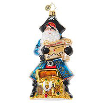 Booty By The Tree Score Board Christmas Ornament