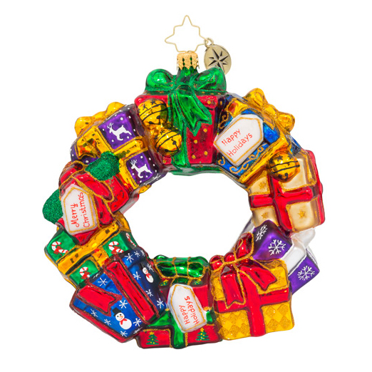 Christopher Radko Gifts All Around Ornament