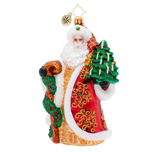 Christopher Radko Magnificent Santa Christmas Ornament