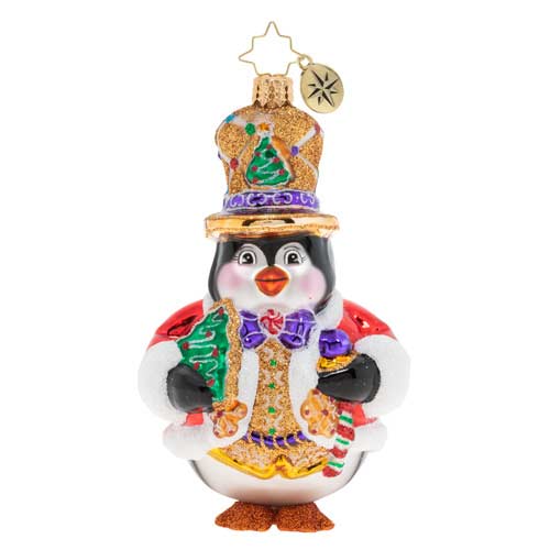 Christopher Radko Delicious Penguin Commander Christmas Ornament