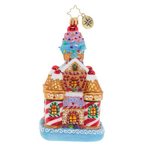 Christopher Radko Sweetest Castle Around Christmas Ornament