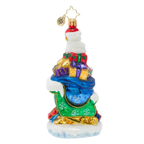 Christopher Radko Surprise at the Top Christmas Ornament