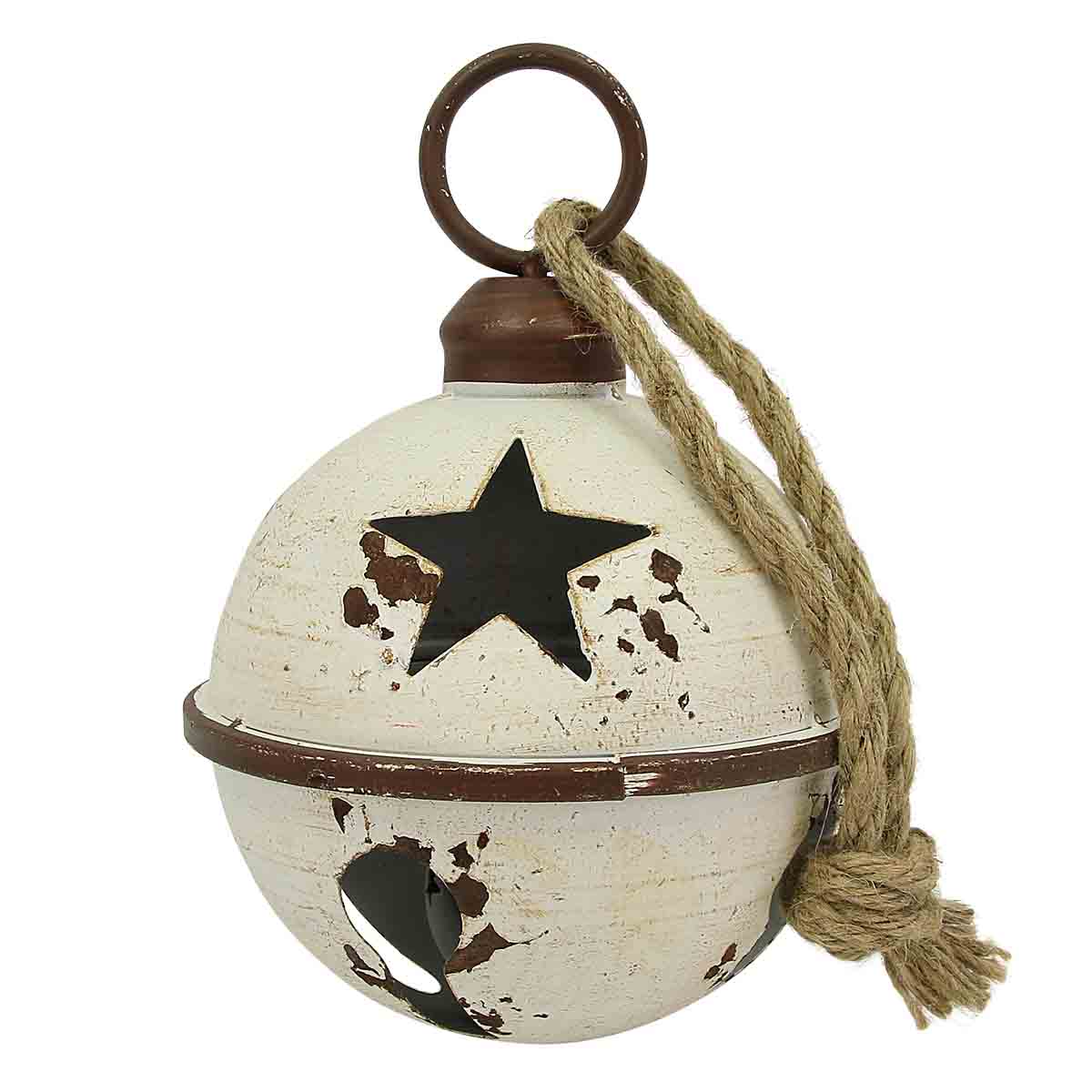 Deck The Halls Y'all White Jingle Bell, Small ORN1018 Borsheims