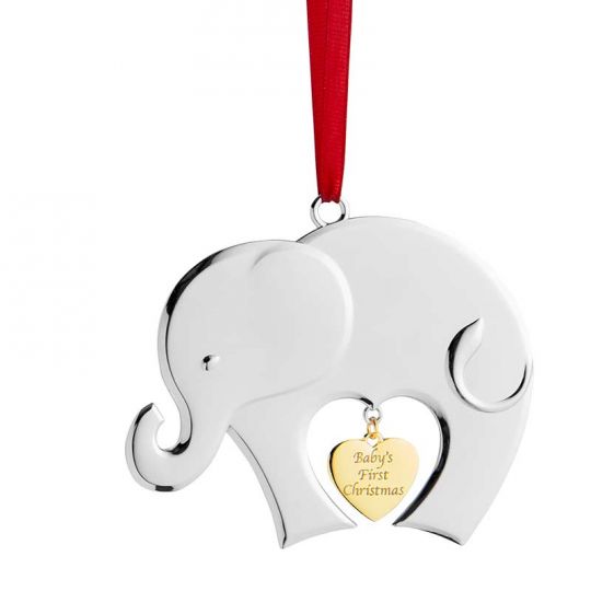baby's first christmas ornament 2018