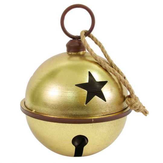 Deck The Halls Y All Gold Jingle Bell Large Borsheims