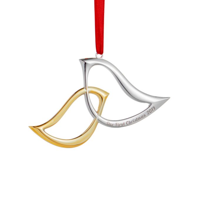 Nambe Our First Christmas Ornament