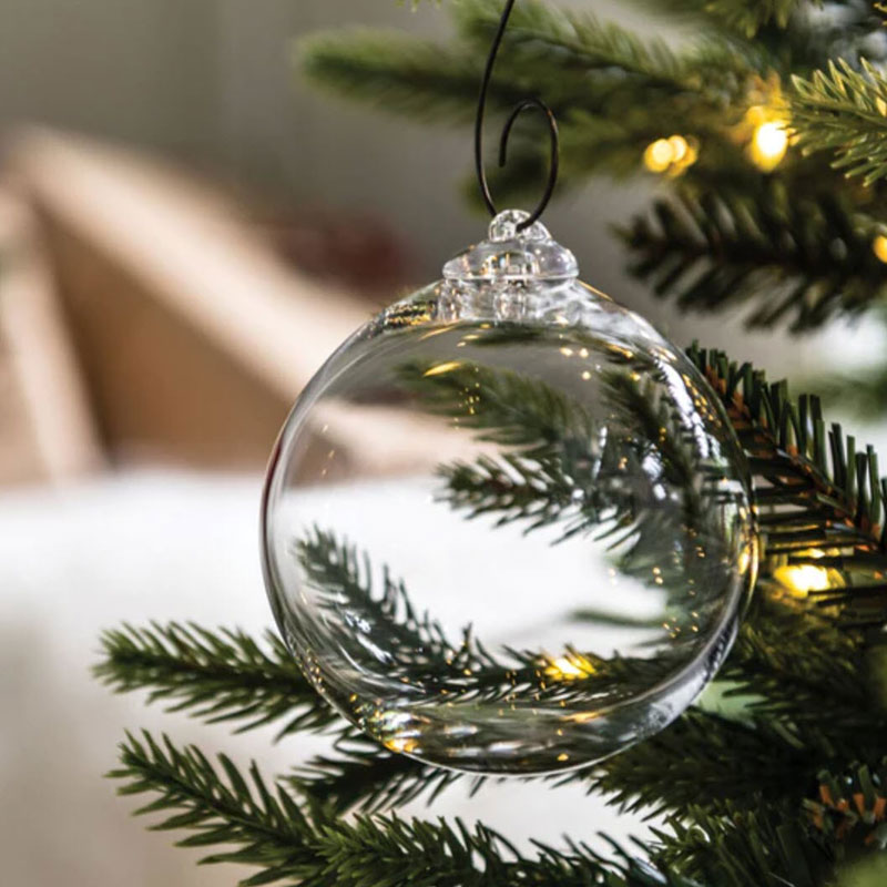 Simon Pearce Round Ornament