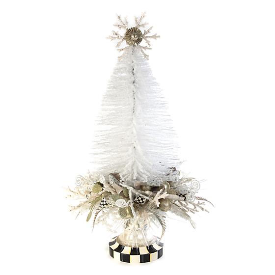 MacKenzie-Childs Snowfall Tabletop Tree