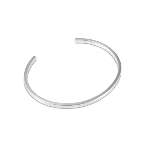 Deakin & Francis Sterling Silver Torque Bangle Bracelet