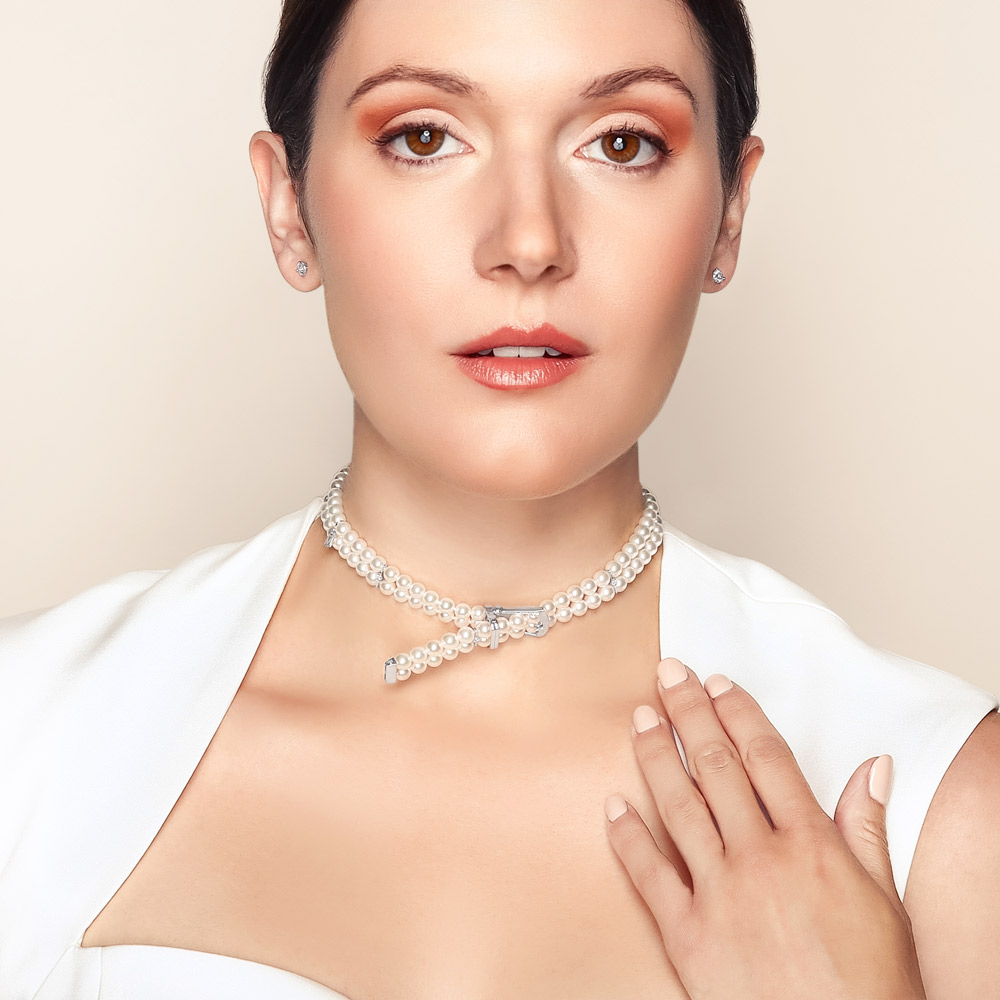 Mikimoto Boucle Précieuse Akoya Cultured Pearl Convertible Necklace & Bracelet