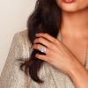 Rahaminov Oval, Pear & Heart Shape Diamond Cluster Ring in Platinum
