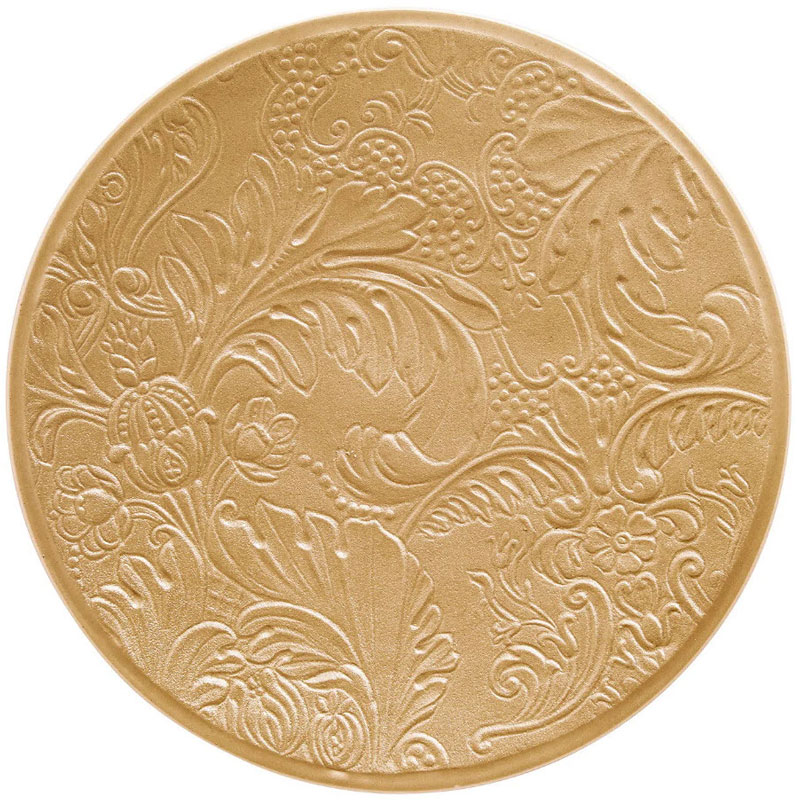 Raynaud Italian Renaissance Iris Gold Coupe Bread and Butter Plate